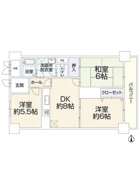 ニューライフ本町の中古マンションならCSプランニング